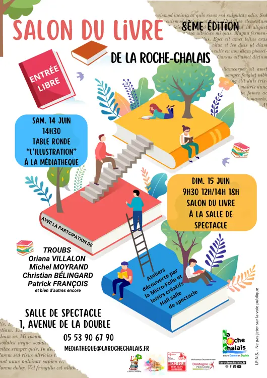 Salon du livre de La Roche Chalais